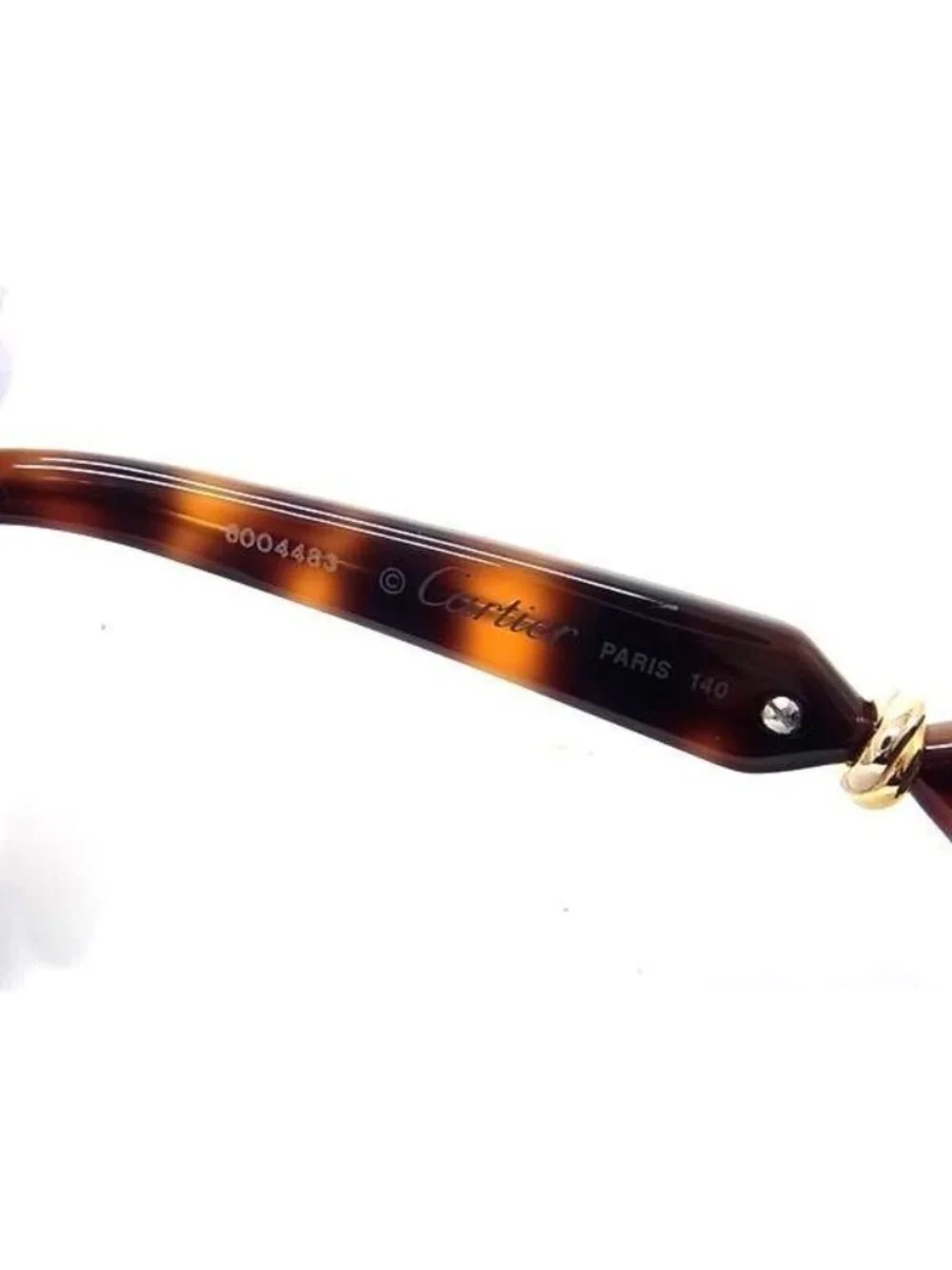 Cartier Sunglasses Trinity Brown Acetate Eyewear